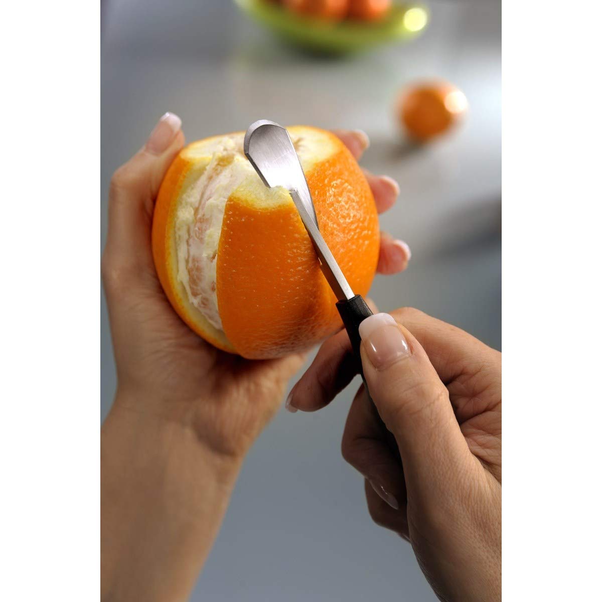 gefu-melansina-ge13730-pluche-orange-en-acier-inoxydable-noir image 3