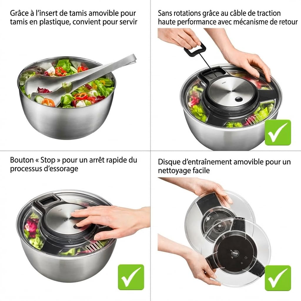 gefu-speedwing-essoreuse-salade-essorage-rapide-manche-cordette image 4