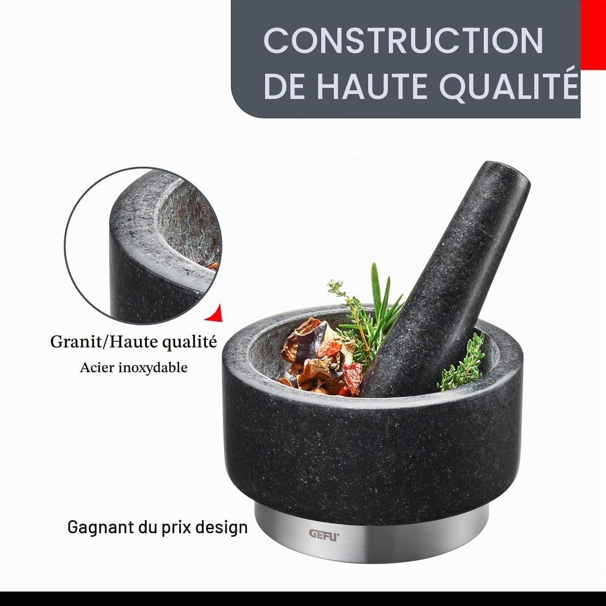 gefu-x-plosion-mortier-en-granit-naturel-avec-pilon-ergonomique-pour-broyer-les- image 5