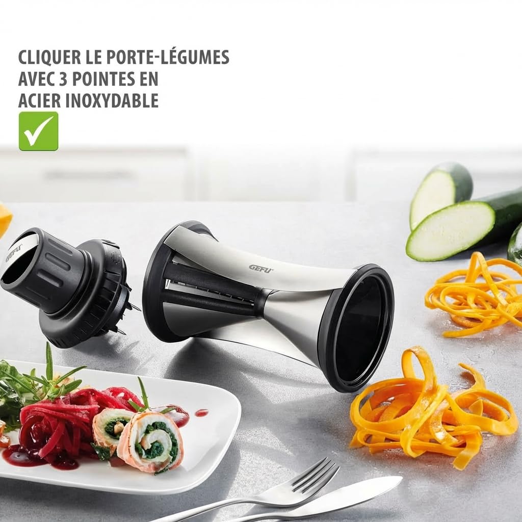gefu-spirelli-xl-taille-l-gumes-spiral-spaghetti-de-l-gumes-pour-courge-et-l-gum image 4