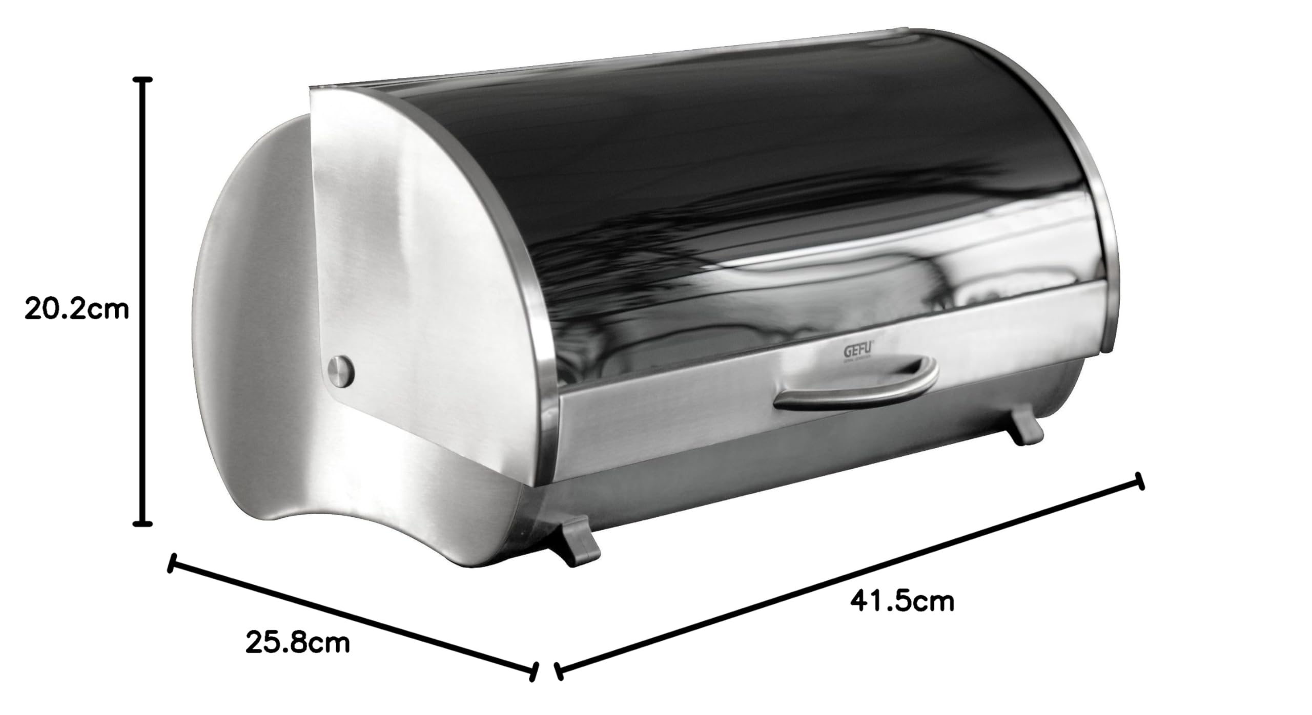 gefu-rondo-33600-bo-te-pain-en-acier-inoxydable-42-3-x-22-3-x-27-cm image 3