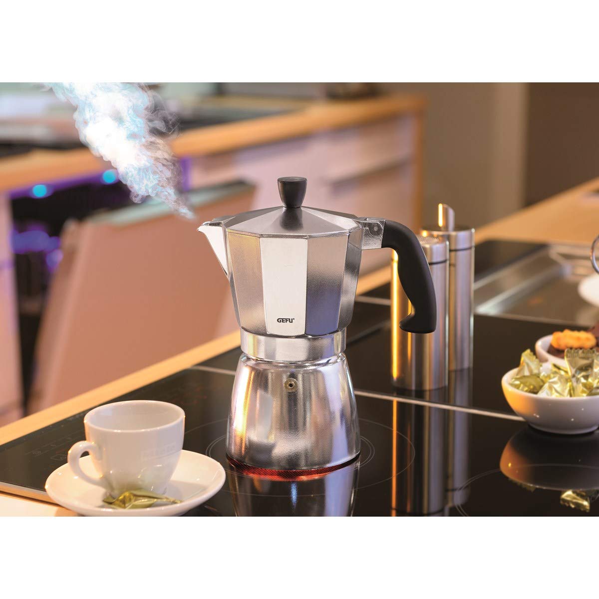 gefu-ge16080-lucino-cafeti-re-italienne-aluminium-3-tasses-avec-poign-e-isolante image 2