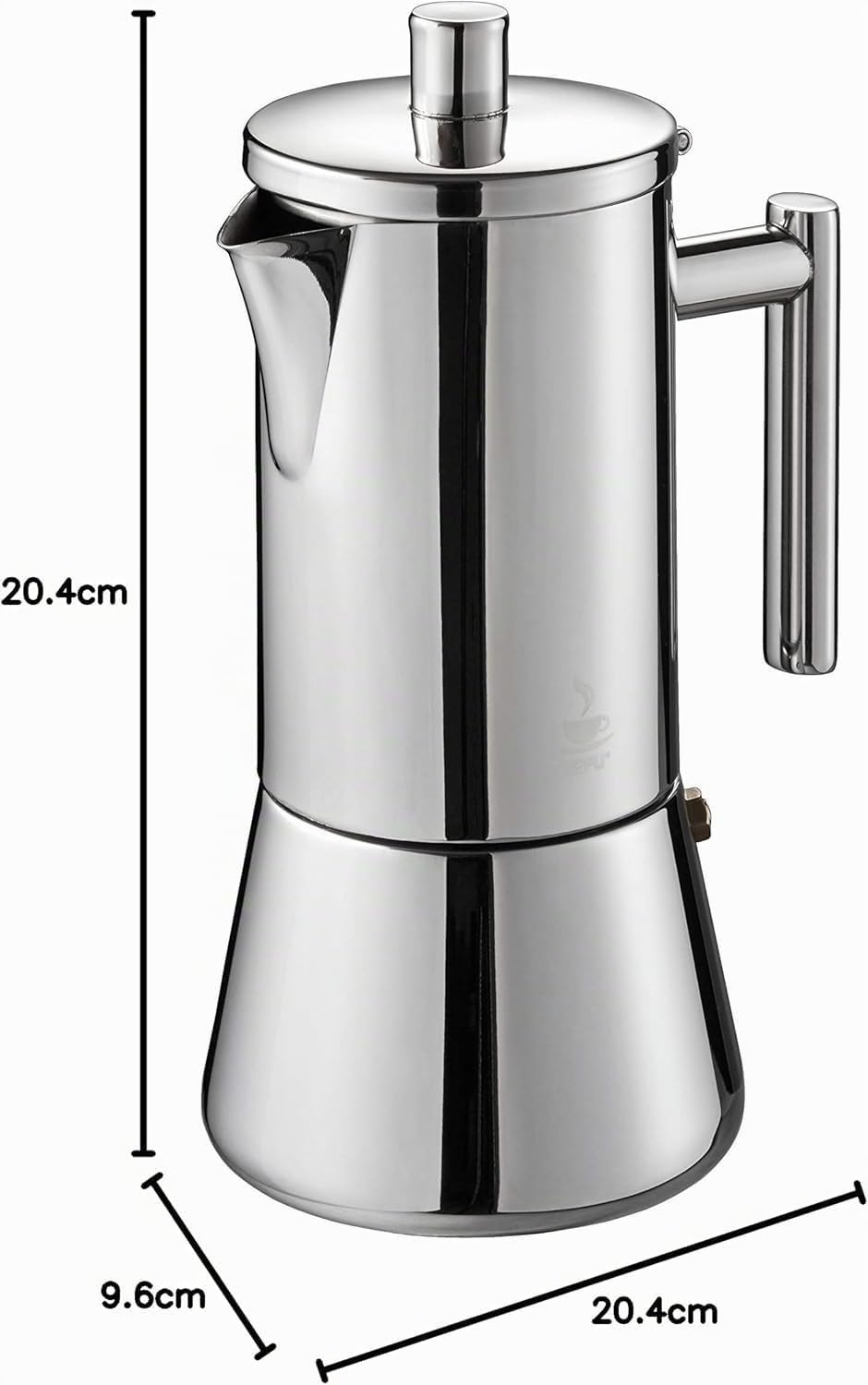 gefu-ge16380-nando-cafeti-re-italienne-4-tasses-acier-inoxydable-compatible-indu image 3