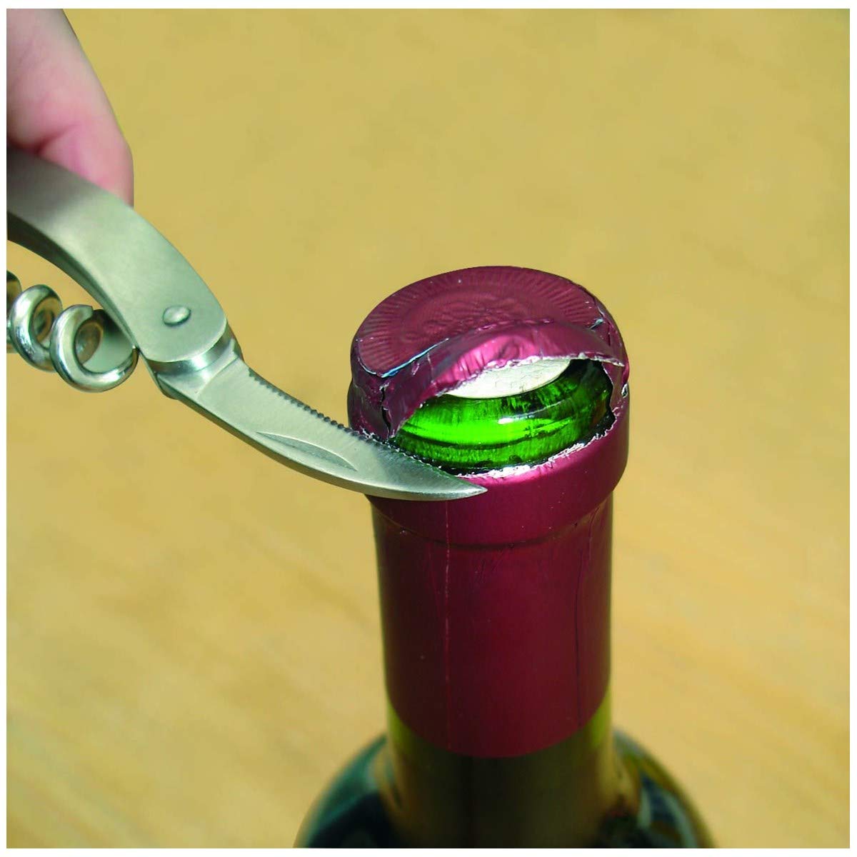 gefu-cameri-ge12435-couteau-de-sommelier-3-fonctions-double-levier-en-acier-inox image 2