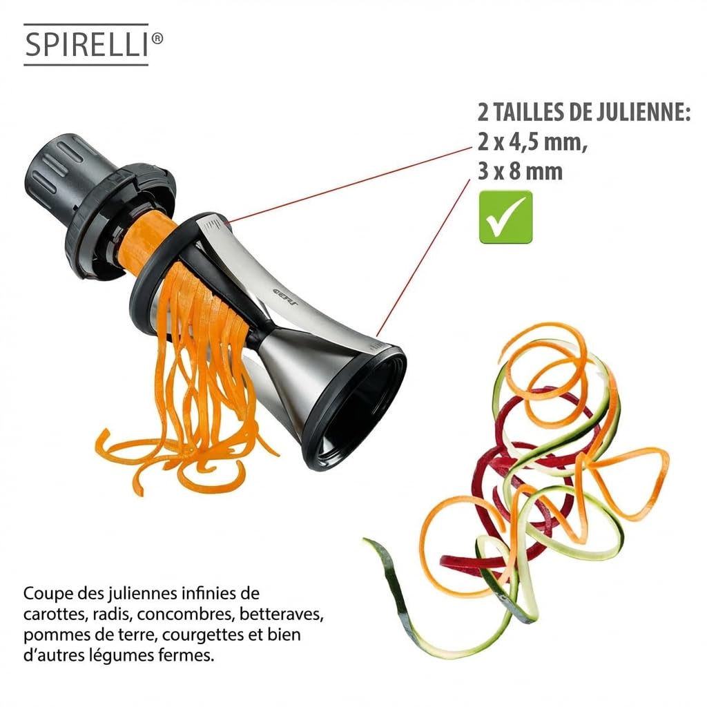gefu-spirelli-xl-taille-l-gumes-spiral-spaghetti-de-l-gumes-pour-courge-et-l-gum image 5