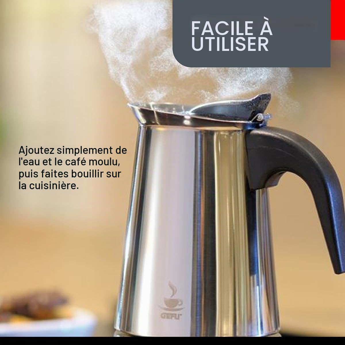 gefu-emilio-cafeti-re-italienne-2-tasses-moka-couvercle-vissant-compatible-lave- image 3