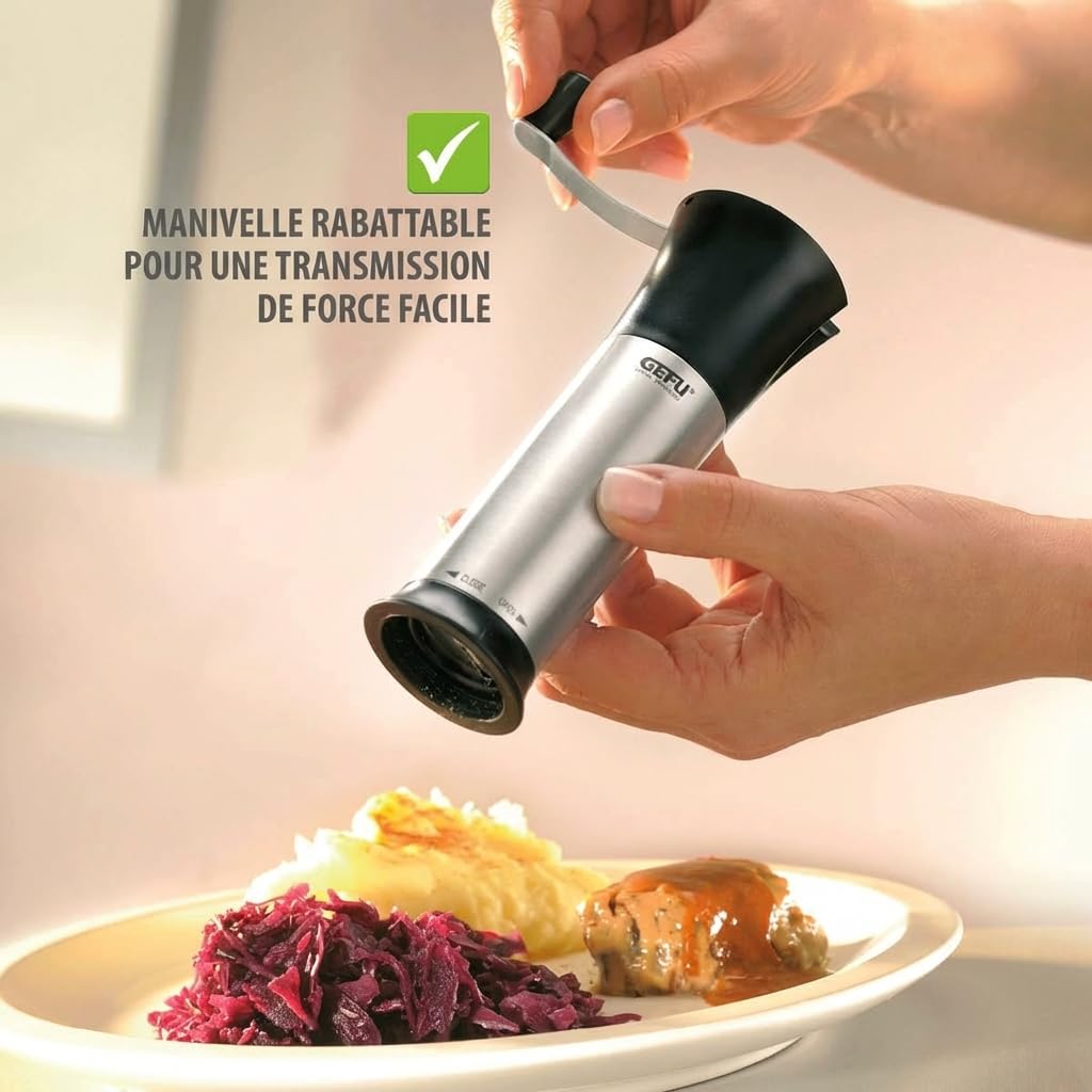 gefu-moscata-ge34670-moulin-muscade-laser-cut-en-acier-inoxydable-avec-manivelle image 6