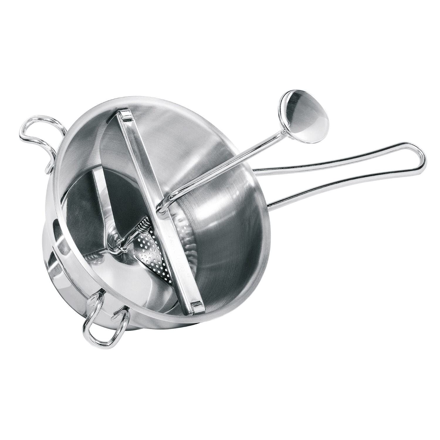 gefu-24200-passe-l-gumes-en-acier-inoxydable-20-cm-avec-disques image 1
