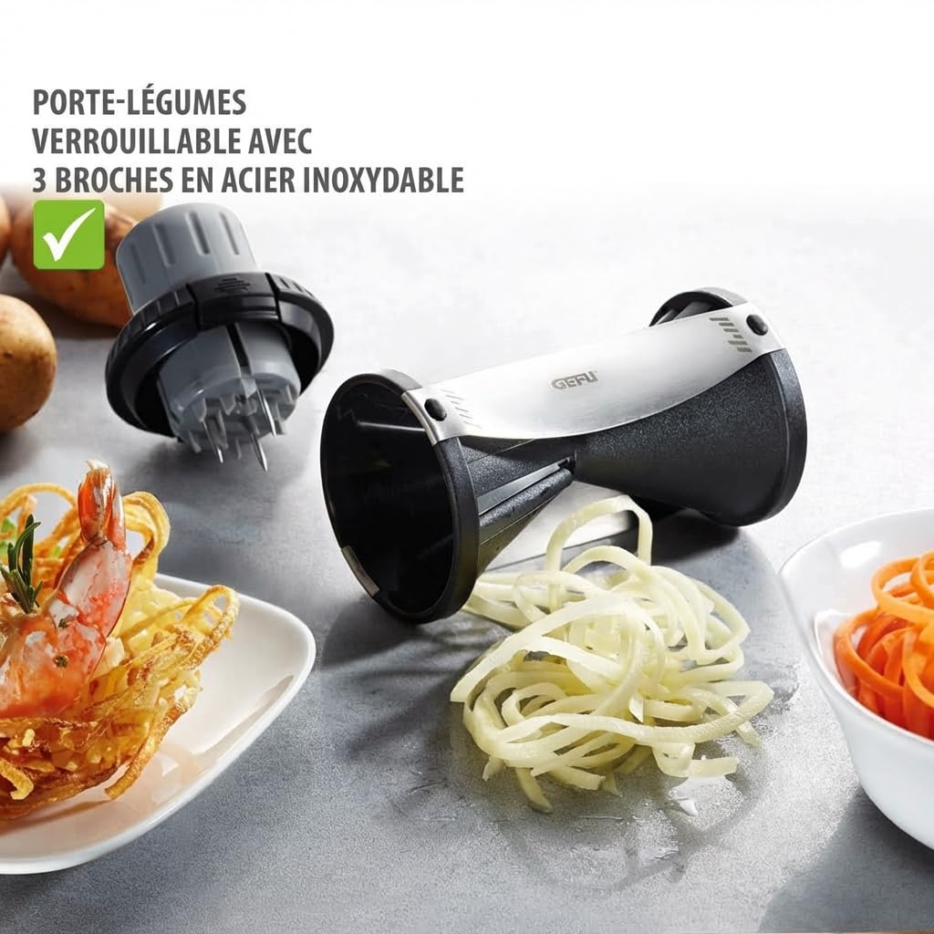 gefu-ge13780-spirelli-2-0-taille-l-gumes-spiraleuse-manuelle-avec-2-formats-de-j image 5