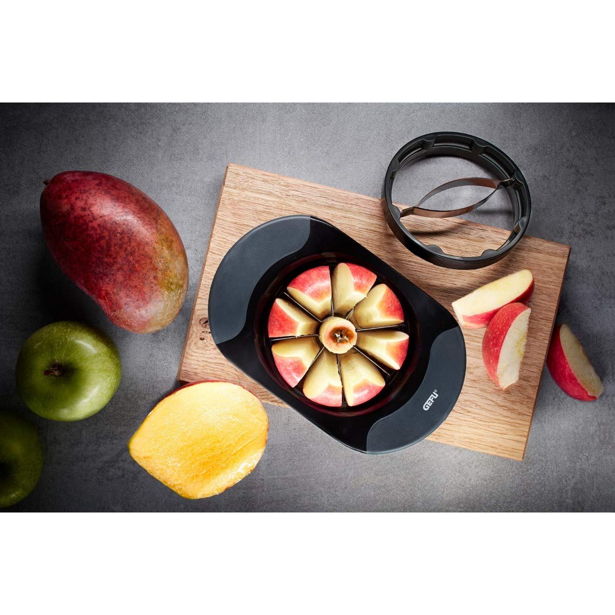 gefu-switchy-coupe-pommes-et-mangues-avec-syst-me-de-lames-2-en-1-garantie-5-ans image 3