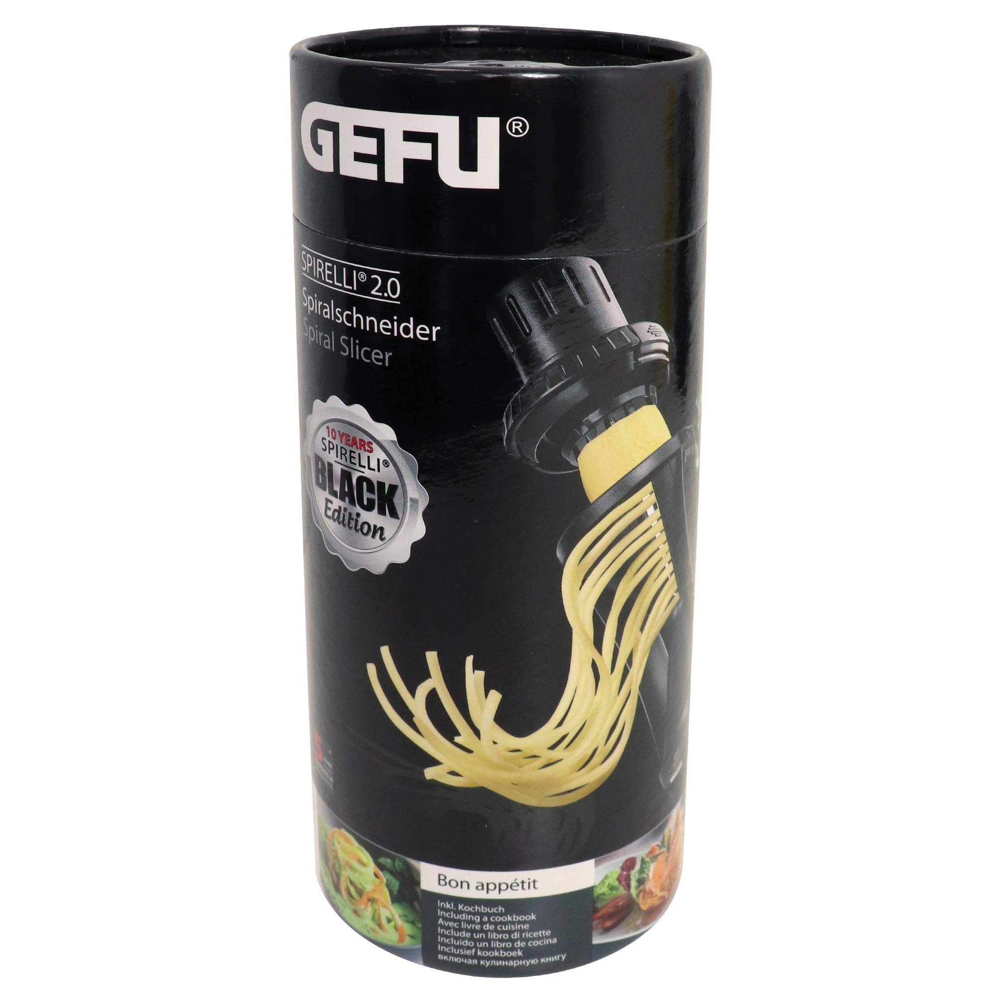 gefu-spirelli-2-0-black-edition-89438-spirale-l-gumes-avec-livre-de-recettes image 4
