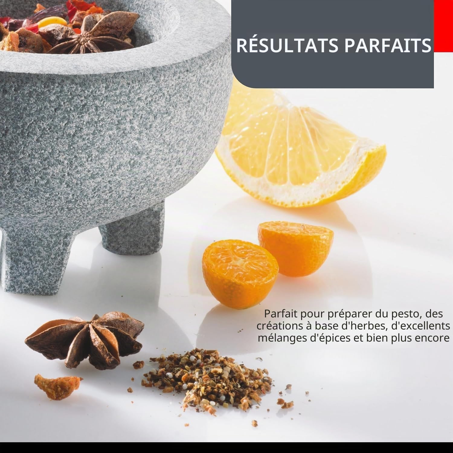 gefu-crunchy-ge35310-mortier-avec-pilon-en-granit-massif-fond-arrondi-gris-10-x- image 4