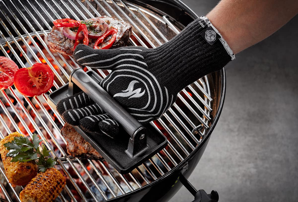 gefu-gant-de-barbecue-bbq-silicone-r-sistant-la-chaleur-grip-antid-rapant-relief image 3