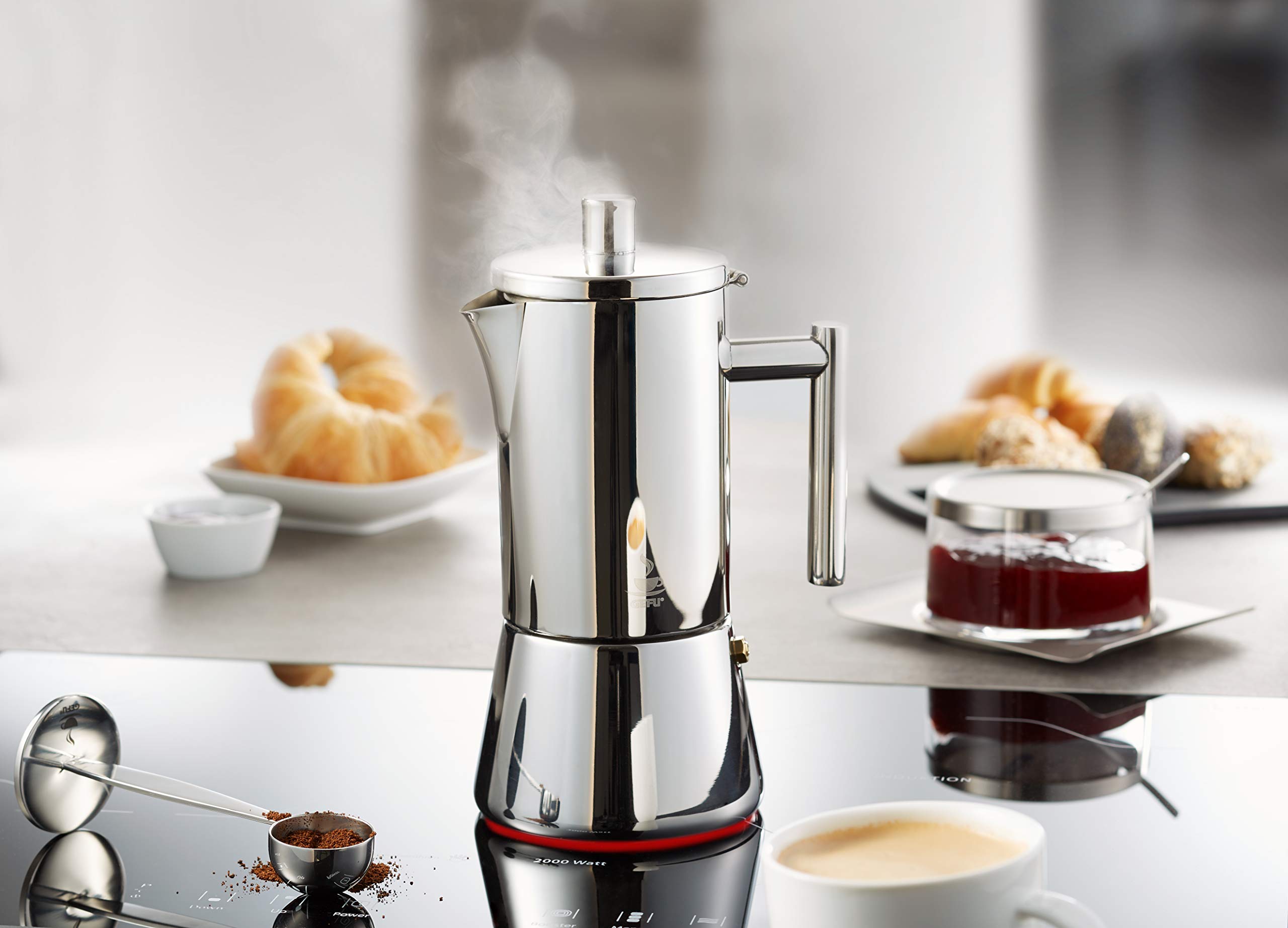 gefu-ge16380-nando-cafeti-re-italienne-4-tasses-acier-inoxydable-compatible-indu image 2
