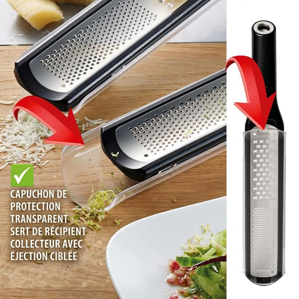gefu-rafino-r-pe-double-surface-fine-et-grossi-re-pour-parmesan-gingembre-chocol image 8
