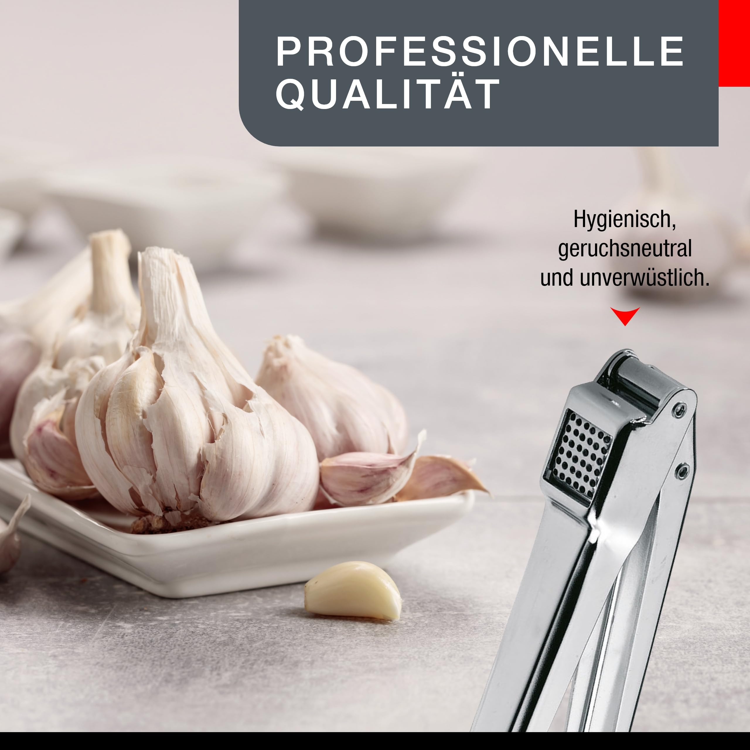 gefu-aglio-ge13400-presse-ail-en-acier-inoxydable-avec-grille-rabattable image 3