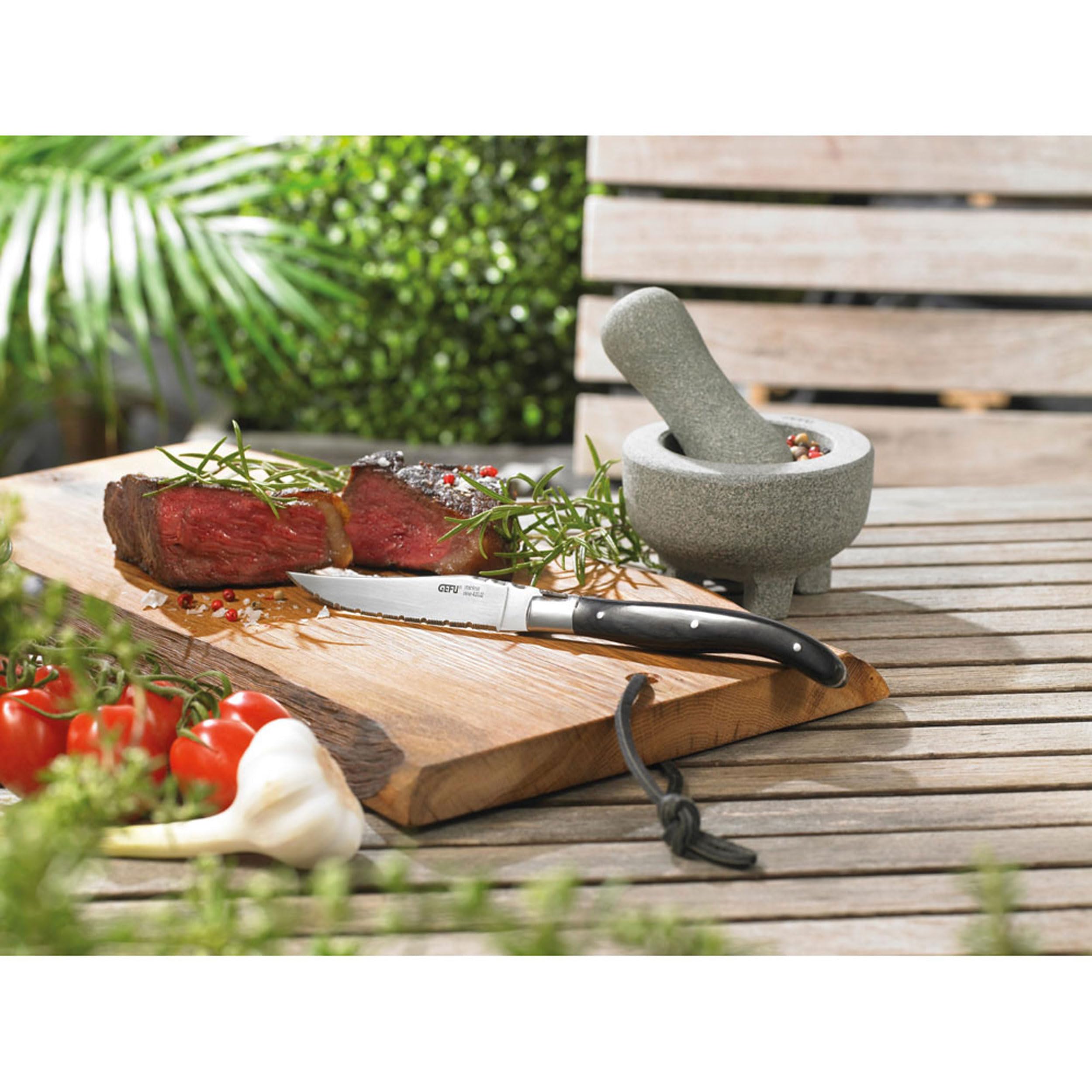 gefu-13940-set-de-4-couteaux-steak-basco-lame-dent-e-avec-coffret-en-bois-de-pin image 3