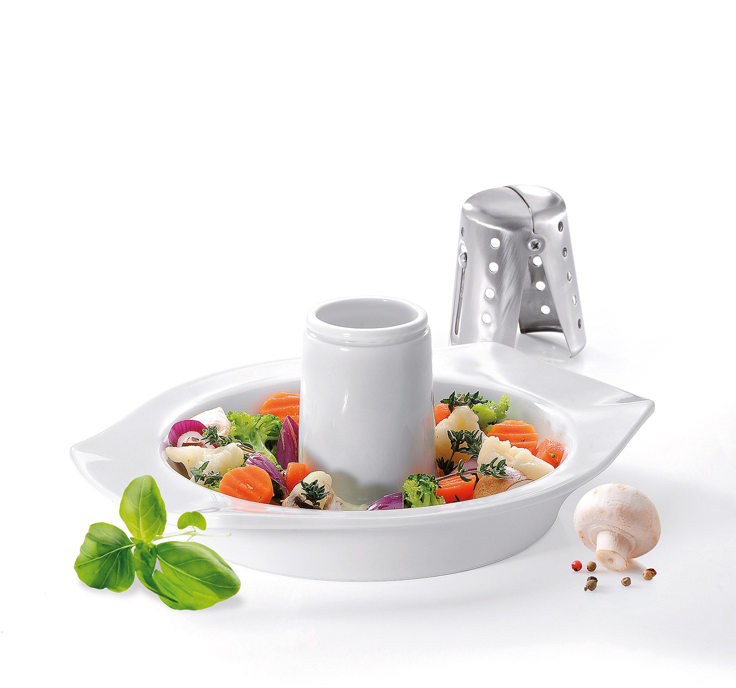 gefu-ge15440-superb-r-tissoire-poulet-porcelaine-et-acier-inoxydable-blanc-avec- image 8