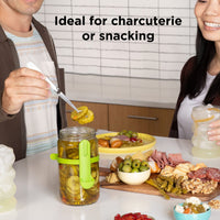 chef-n-fridge-fork-pro-squeeze-n-hold-condiment-fork-fourchette-pinces-2-en-1-po image 4