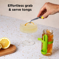 chef-n-fridge-fork-pro-squeeze-n-hold-tongs-pinces-cornichons-avec-support-bocal image 5