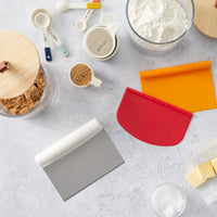 chef-n-pastrio-3-en-1-set-de-rabatteurs-de-p-te-scraper-inox-plastique-et-bol-po image 2